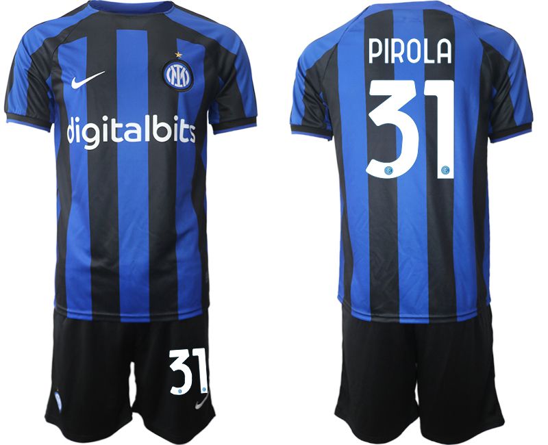Men 2022-2023 Club Inter Milan home blue #31 Soccer Jersey->inter milan jersey->Soccer Club Jersey
